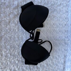 NWOT Black Bikini Top
